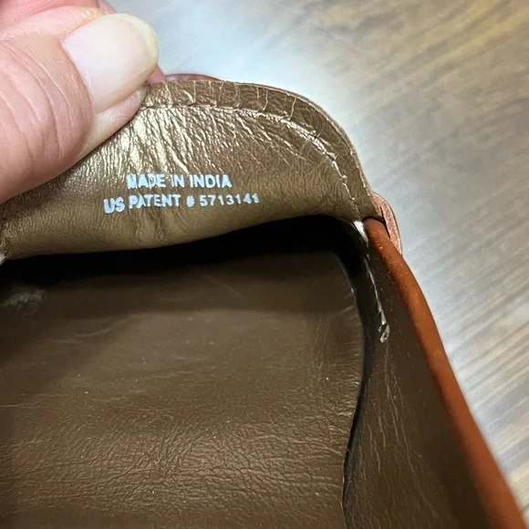 Cole Haan Leather Penny Loafers Brown Size 8AA - Picture 9 of 13